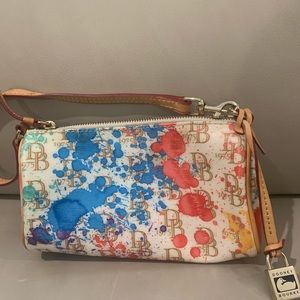 Dooney &  Bourke small multi-colored purse